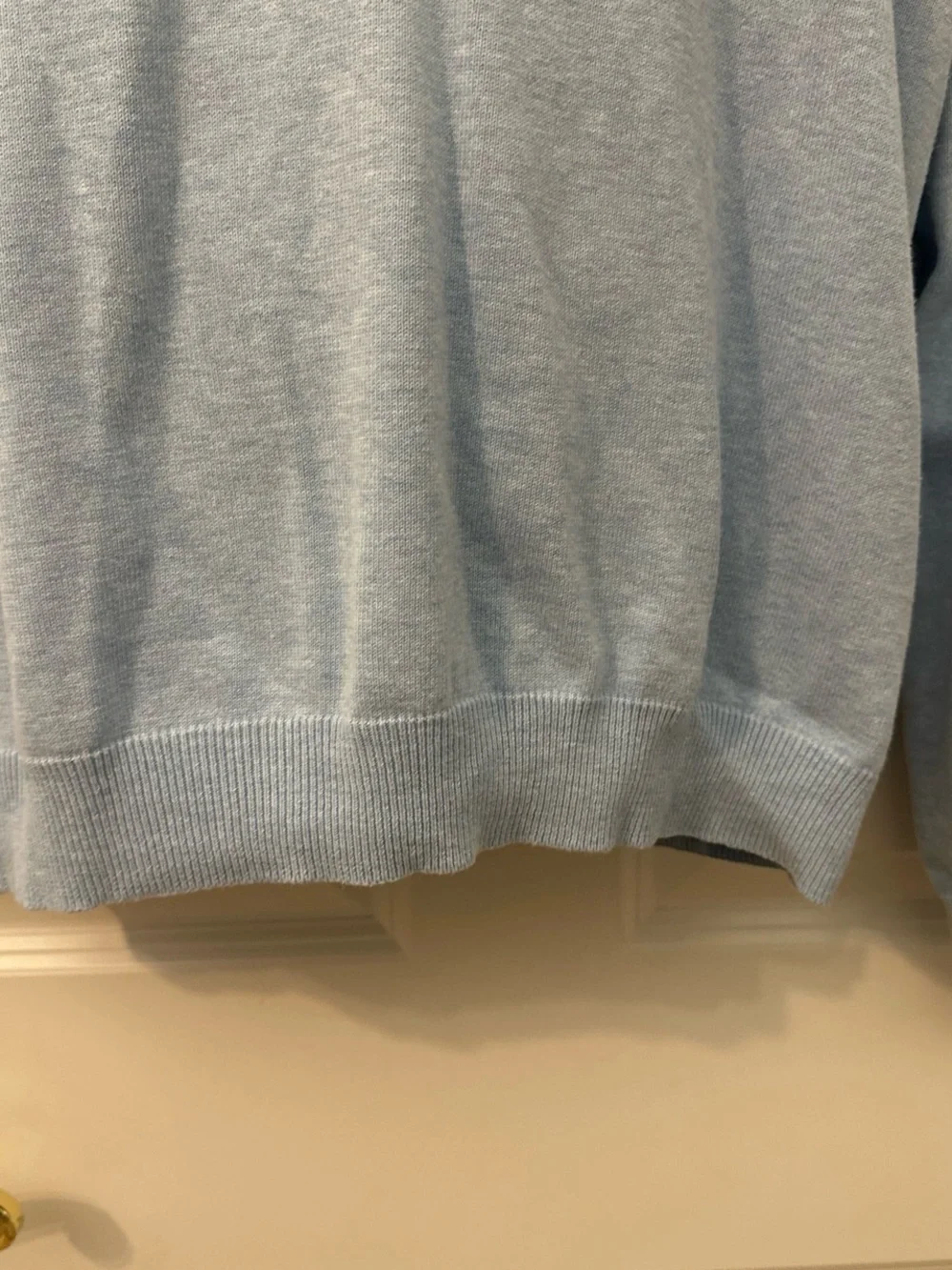 Club room Men’s Light Blue V-Neck Men's Sweater
